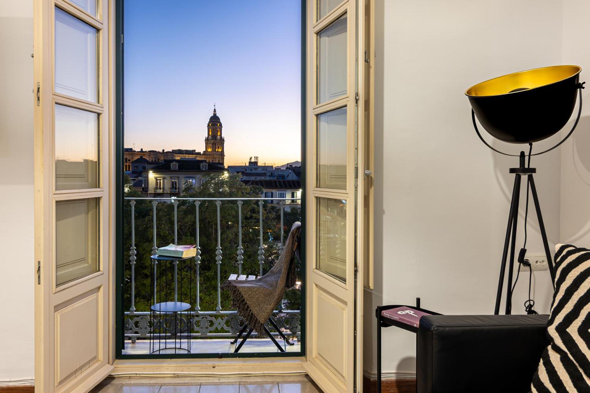 Malaga Center Flat Balcony At Picasso'S Home Exterior foto