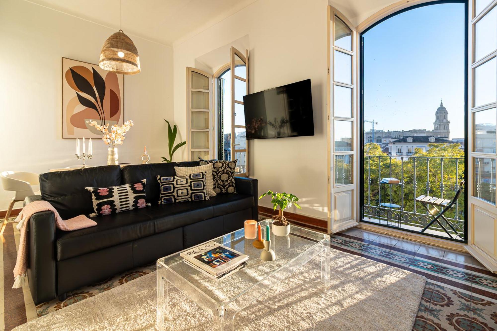 Malaga Center Flat Balcony At Picasso'S Home Exterior foto